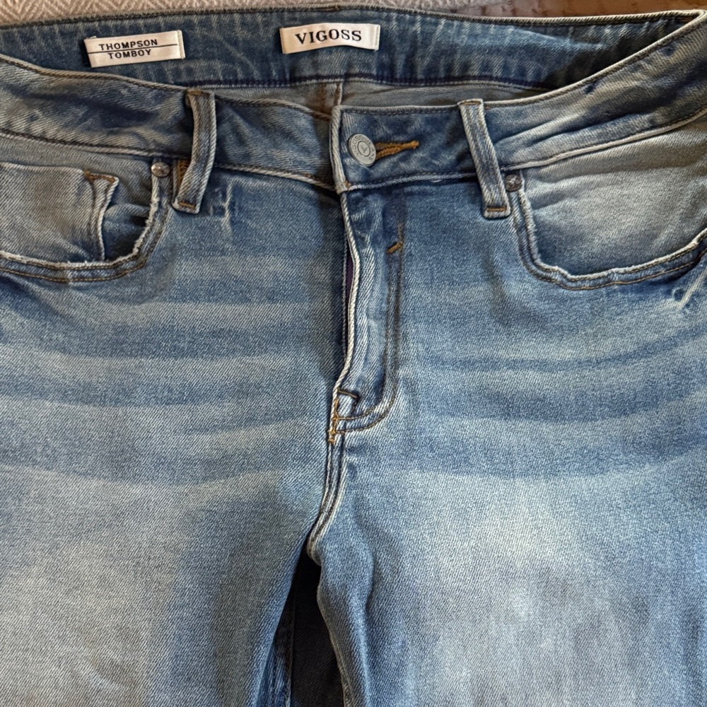 Vigoss Women's Light Blue Boyfriend Jeans